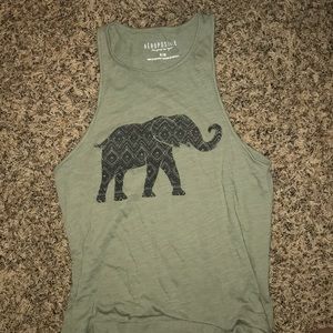 Green Aeropostale tank top
